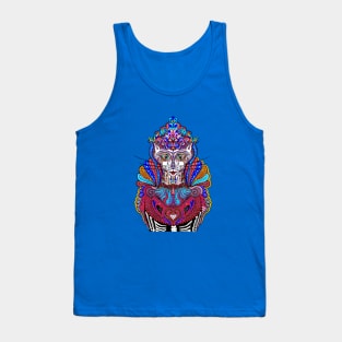 Sugar Skull Kitten Tank Top